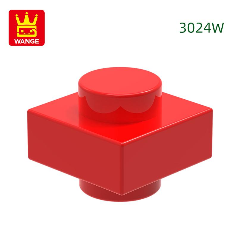 Non-Toxic 549Pcs/Lot 3024W 1X1 Double Cylinder Block Moc Color Accessories Compatible With Brick Diy Children'S Toy S1355