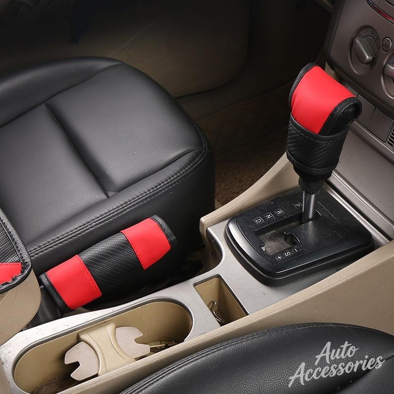 Car Armrest Pad Steering Wheel Cover Seat Belt Shoulder Cover Shift Grip Cover For BMW M2 M3 M4 M5 E46 E90 E60 F10 F30 E36 Sport