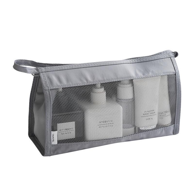 

Large Waterproof Travel Toiletry and Makeup Bag with Wet-Dry Separation and Hook