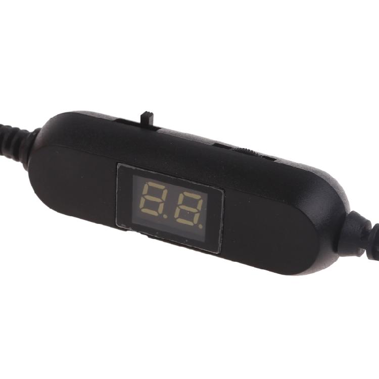 USB C to 2V 3V 4.5V 6V 9V 12V Power Cable for Radio Light Fan Toy Hygrometer
