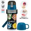 Skater Water 420ml Direct Drink 350ml Cup Drink Pokemon Design Small Stainless Sports Water Bottle Kids' 2-Way Bottle (Direct Drink) / (Cup Drink) -