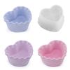 Herzform Kerzenglas Silikonform DIY süße Spitze Sukkulenten Blumentopf kreative Schmuck Aufbewahrungsbox Beton Harz Gipsform