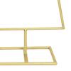 Metal Christmas Tree Gold 125 cm Powder Coated Steel