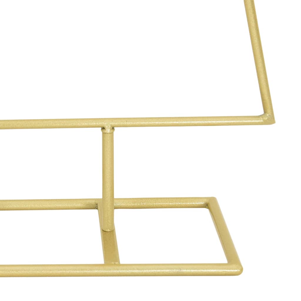 Metal Christmas Tree Gold 125 cm Powder Coated Steel