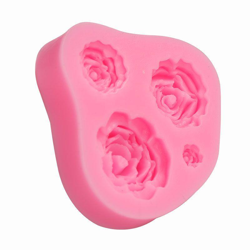 Flexible And Reusable Silicone Sugarcraft Mold For Diy Cake Decorating And Chocolate Baking