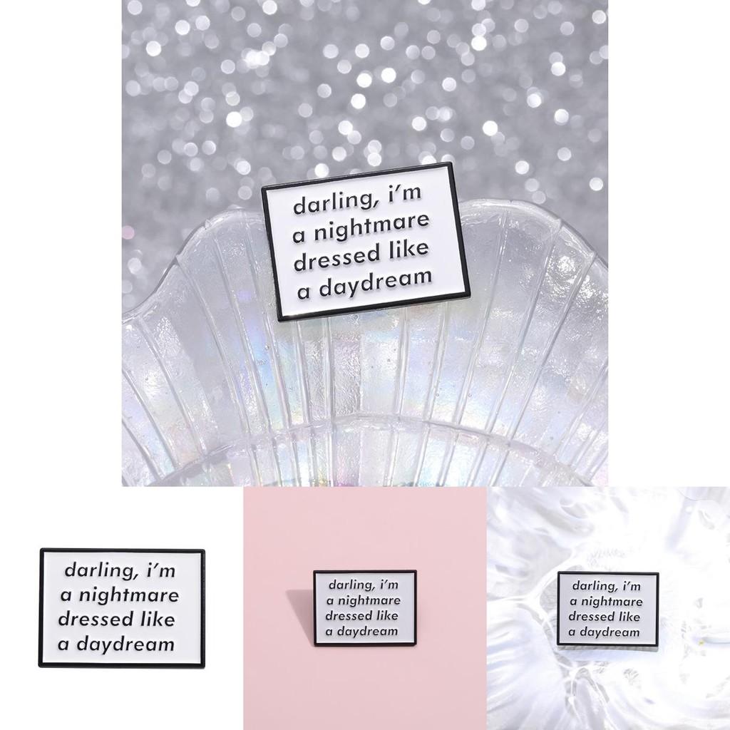 Unique Brooch Lettering With Stylish Design And Elegant Finish For Unisex Wear 2024 In