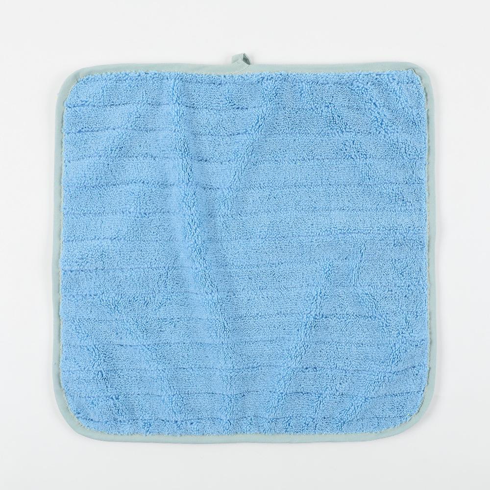 

Кромка полосками, высокий и низкий ворс, полотенца для чистки автомобиля, не оставляют следов водопоглощения, не линяют, для влажного и сухого использования 30*40（390gsm） синий