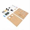 DIY Wooden Drone Model Kit Remote Control Aircraft Training RC Quadcopter Beginner Friendly Flying Toys Assembled Kit