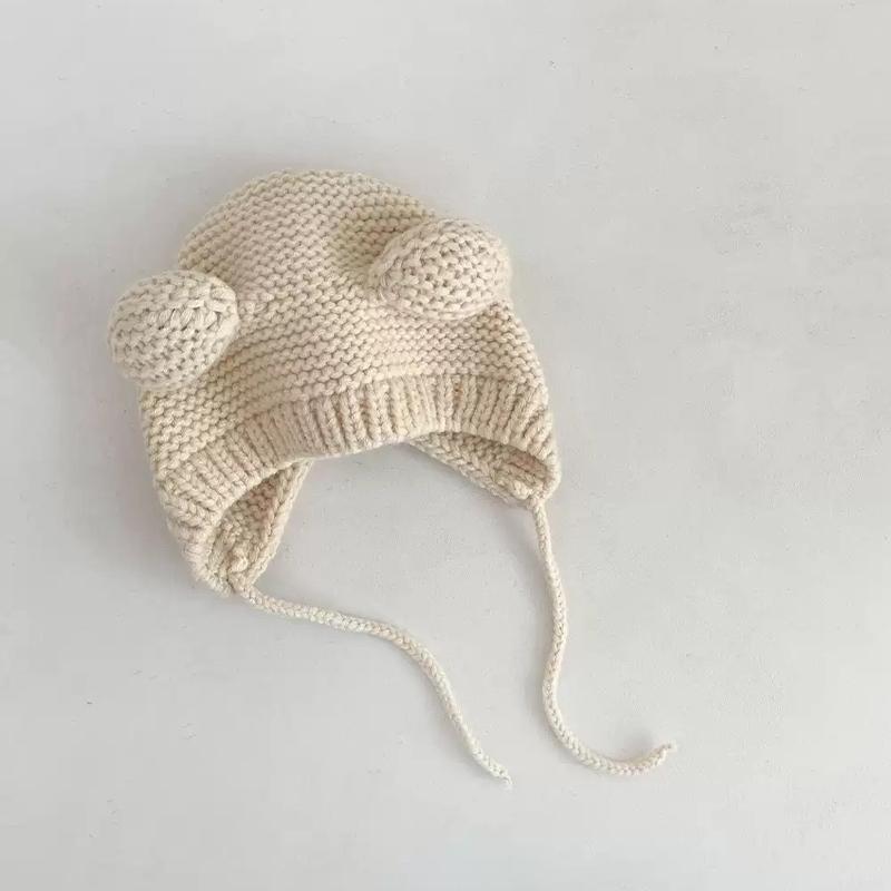 New Autumn And Winter Baby Hats Infants And Toddlers Caps Cute 6-9 Months Baby Ear Protection Hats To Keep Warm