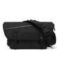 Art Mushr Diagonal Line Messenger Bag (Black)