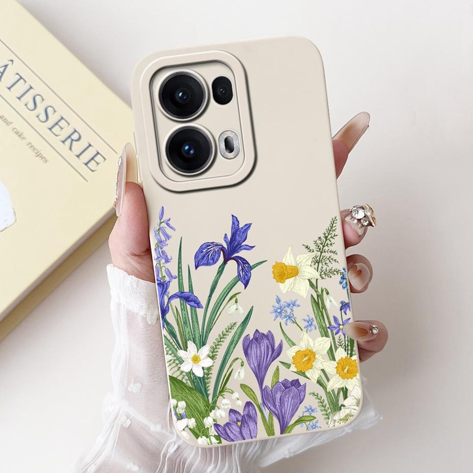 Cute Cartoon Phone Case For OPPO Reno13 Pro / Reno13 / Reno13 F 4G 5G Soft Silicone Protective Cover For Oppo Reno 13 13F 13Pro