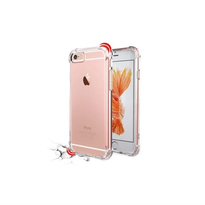 Case - INECK - iPhone 6/6s - Transparent Silicone - Shockproof Protection - Flexibility