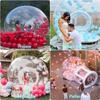 Inflatable Bubble House Clear PVC Dome Tent with Blower Quick Inflation 3-5 Min for Kids Party Backyard Garden Outdoor Play CE EN71 Certified