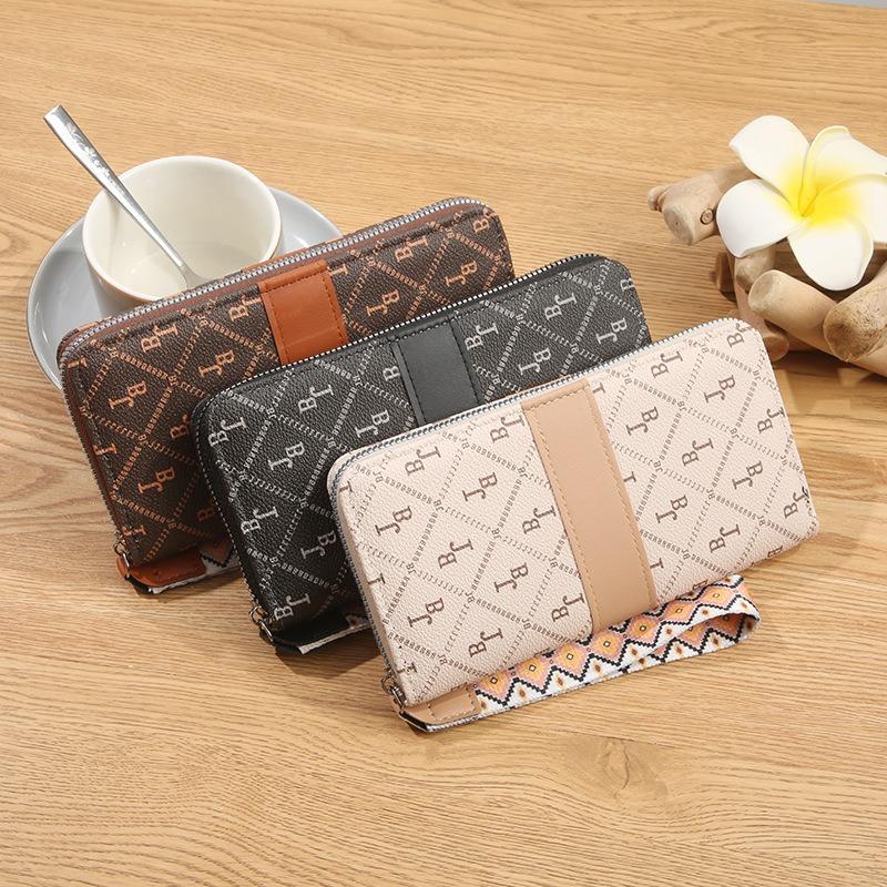 Women's wallet, long handbag, high-value card bag, mobile phone bag, change bag, women's wallet.