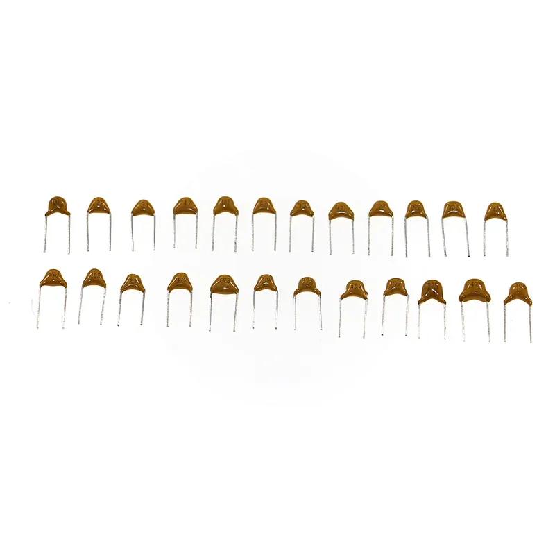 480pcs 24value Monolithic Ceramic Capacitor Assorted Kit 10pF 22pF 47pF 100pF 220pF 470pF 1nF 10nF 22nF 47nF 1uF 2.2uF 4.7uF10uF