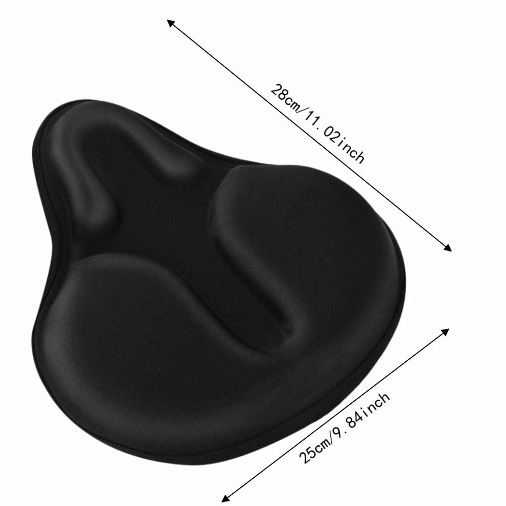 Breathable Bicycle Saddle Cover Silicone Exercise Bike Seat Cover  for Bicycle Seat Comfort