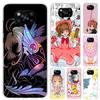 CardCaptor Sakura Anime Phone Case for Xiaomi Poco X5 X6 X7 Pro F7 Ultra M7 Redmi 15 15C 13 13C 12 12C 10 10A 10C 9 9A 9C 9T She