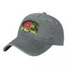 Red Sunflower Baseball Cap Snap Back Hat Fashionable Hat Baseball Cap Cosplay Unisexs Hats Womens