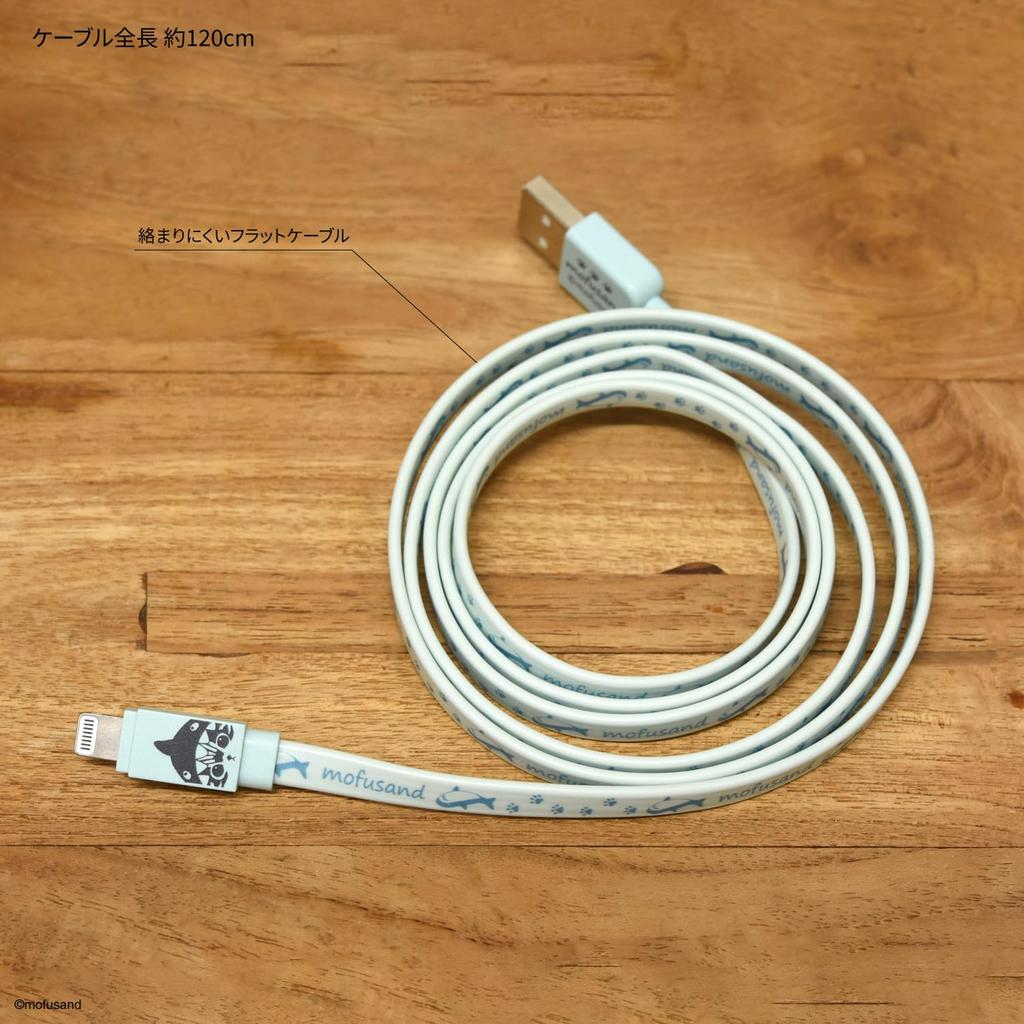 Gourmandies mofusand Lightning Cable Shark Cat MOFU-42A