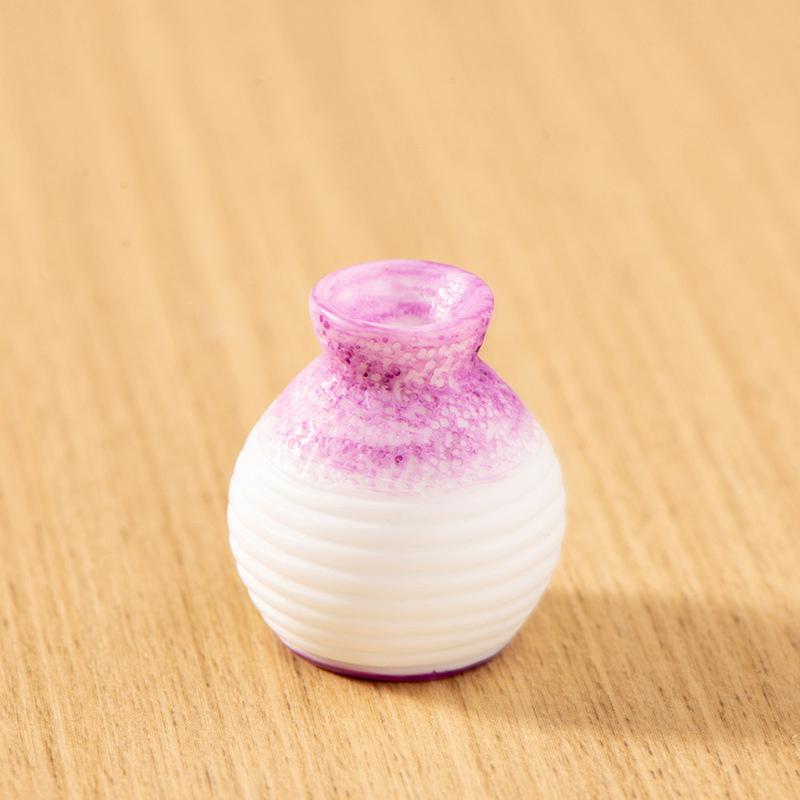 1:12 jarrones antiguos en miniatura para casa de muñecas, arreglos florales, botellas, boca pequeña, jarrón vacío, decoración para el jardín del hogar, accesorios para casa de muñecas