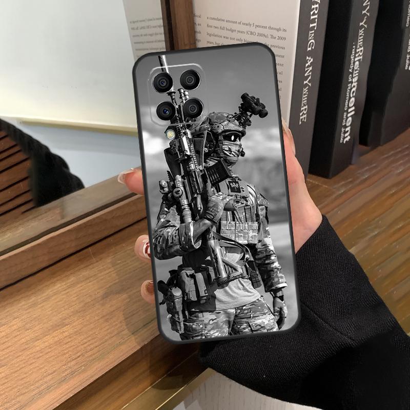 Military Army Special Forces Case For Samsung Galaxy M56 M06 M16 M36 M52 M32 M12 M54 M34 M14 M35 M55 M15 M11 M31 M13 M53