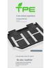 Eco-friendly TPE Car Mats Set for 2024-2025 AITO M9: Orange Floor, Seat Back, and Trunk Mats