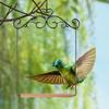 Hummingbird Swings Outdoor Hangable Macaw Perch Bird Cage Swing Toy Playground Stand For Cockatiel Cockatoo Lovebird Parakeet