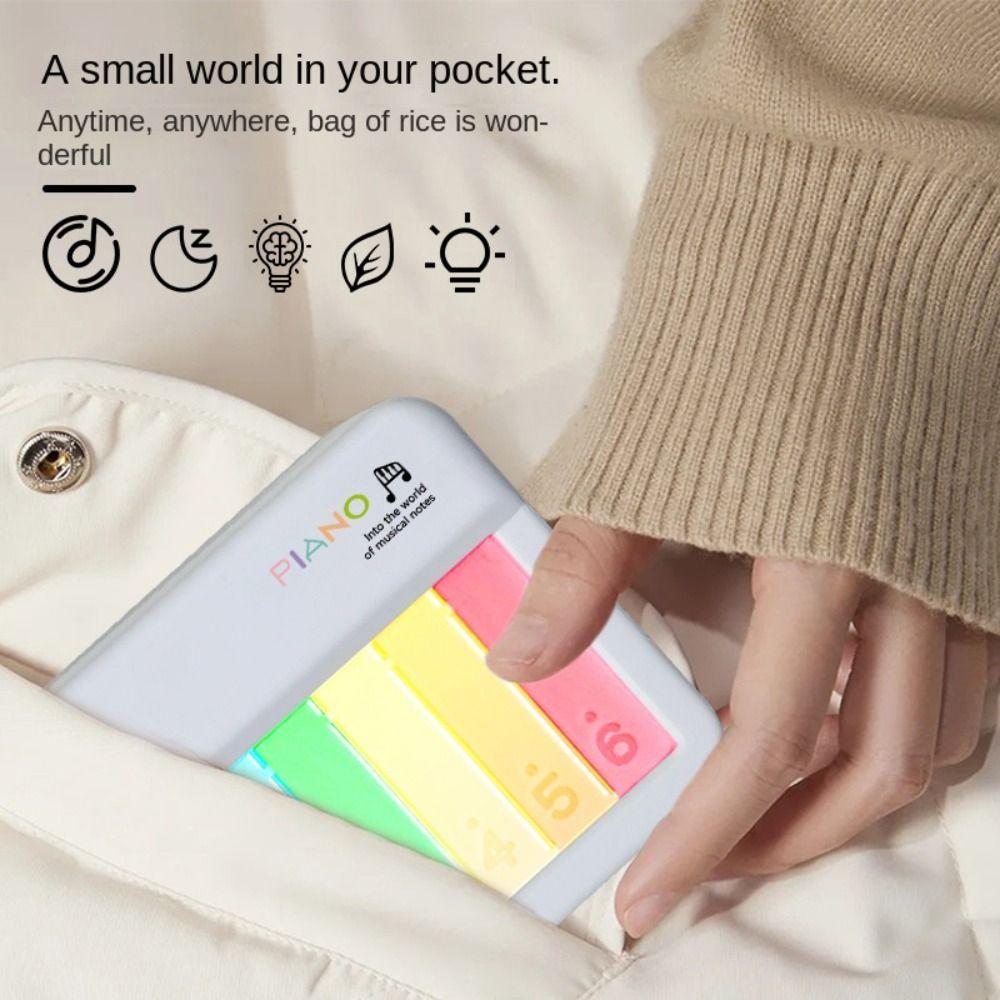 Learning Music Pocket Piano Keyboard Toy Early Educational Dinosaur Instrument Toy  Toy