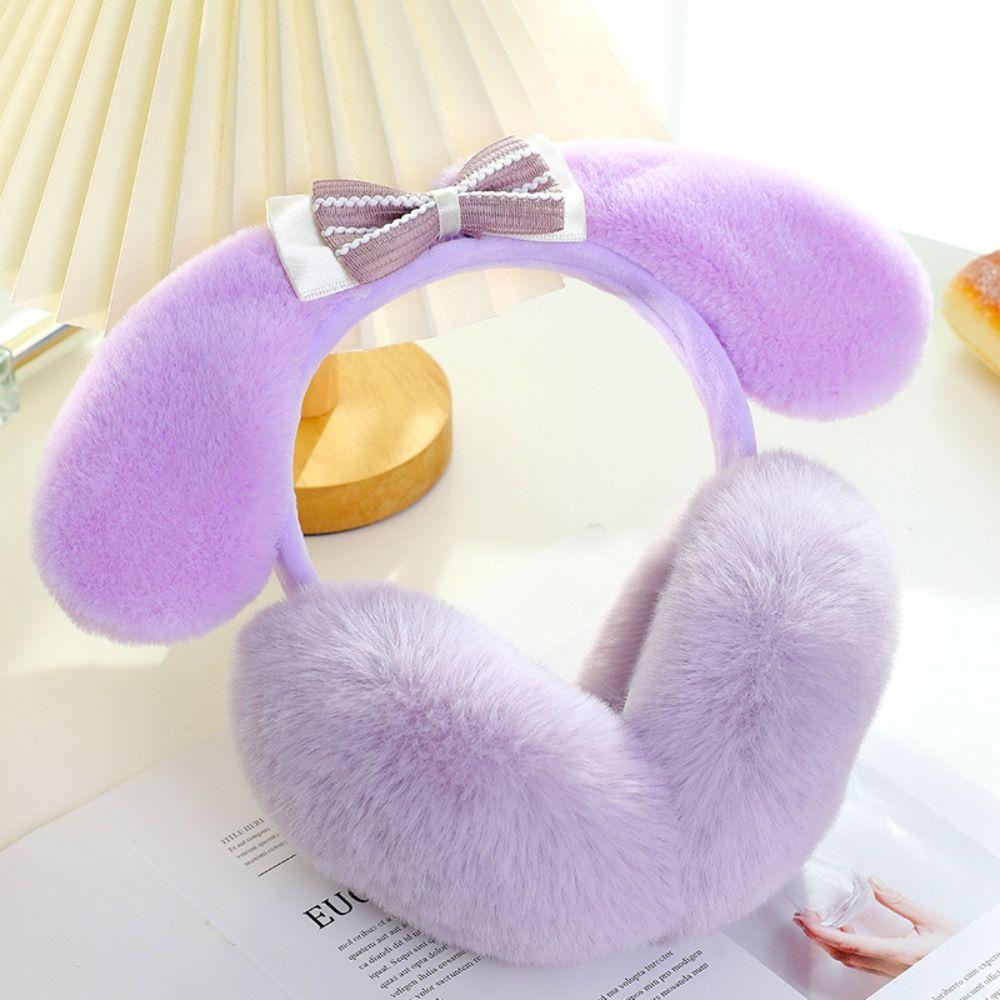 Windproof Earmuffs Autumn Winter Ear Warmer Fashion Plush Ear Cover