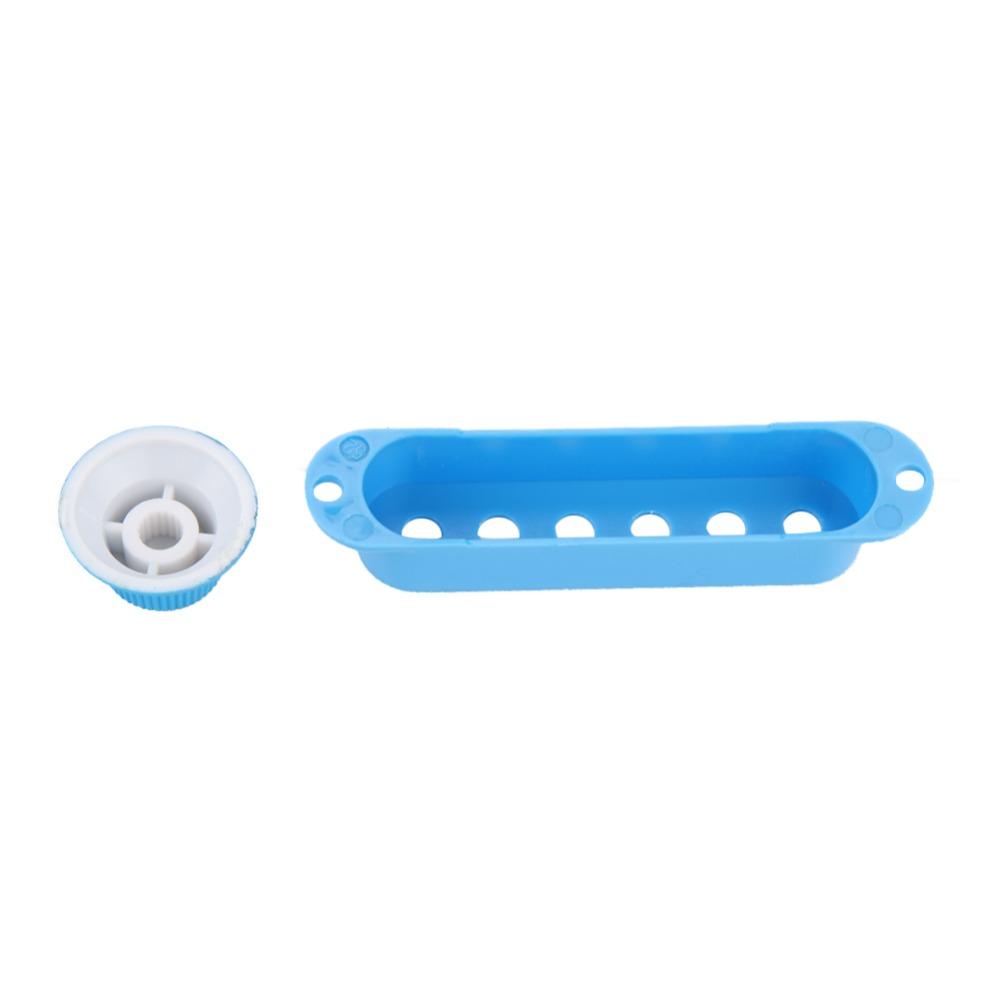 6pcs 48mm 50mm 52mm Single Winding Pickup Covers Pink/Blue ABS Pickup Covers Electric Guitar