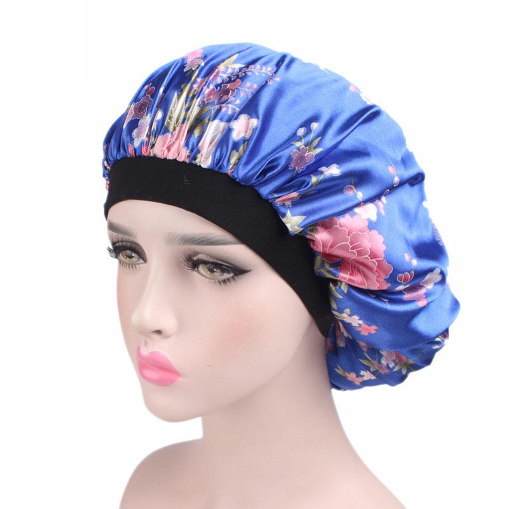 Hair Loss Cap Women Sleep Cap Soft Silk Satin Night Sleep Cap Hair Bonnet
