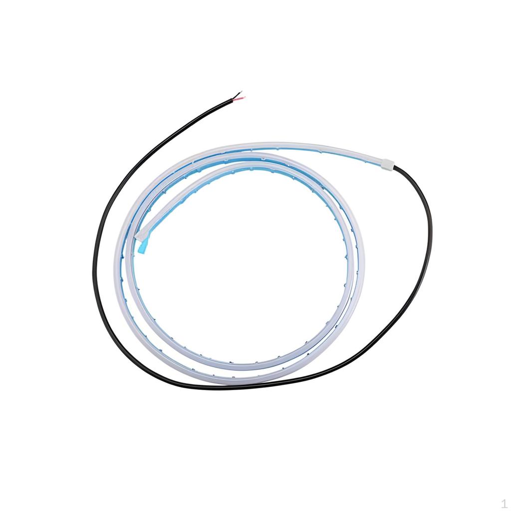 Lightemitting diode warning light strip, redlavender flashing, car grille, waterproof, flexible