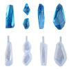 Crystal Stone Silicone Molds Epoxy Resin Mould For DIY Earrings Necklace Pendant Charms Jewelry Making Findings Tools Supplies