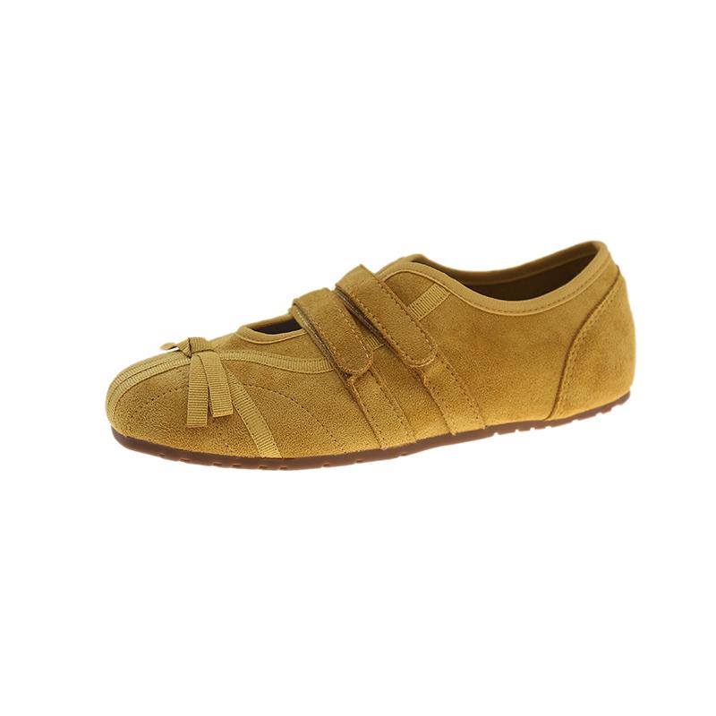Fashion Flats Women Ballet Dance Shoes Walking Spring Cozy Sport Shoes Woman 2025 Fashion New Designer Sneakers Brand Zapatos De Mujer