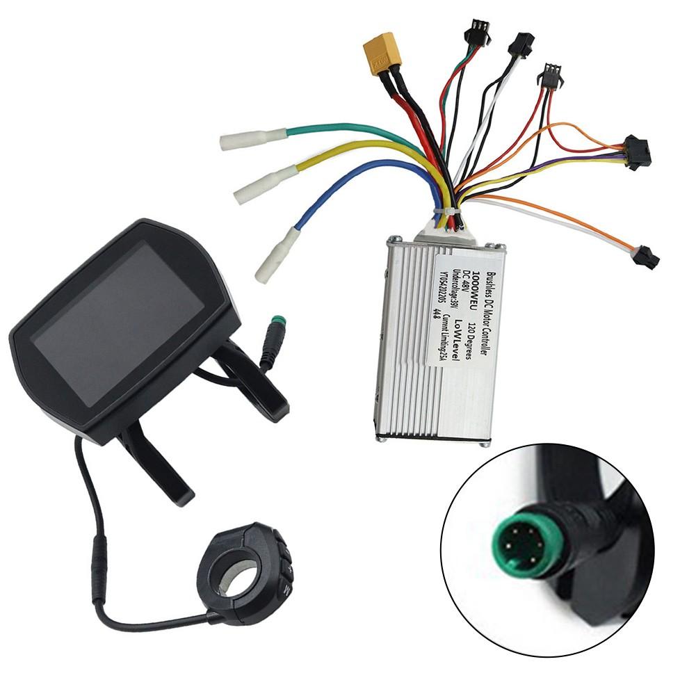 Valdiklio ir ekrano komplektas 48V 25A 1000W, skirtas Kugoo G2 10 colių elektriniam paspirtukui