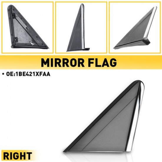 Right Passenger Side Mirror Flag Molding For 2008-2016 Chrysler Town & Country V