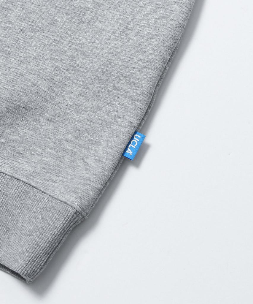 UCLA Unisex Ucla Embroidered Fleece-Lined Sweatshirt [M-Grey](Uc2Ltk5)