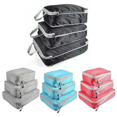 Travel Storage Bag Foldable Nylon Baggage Bags Portable Waterproof Compressible Handbag Clothes Shoes Toiletries Storage Bag