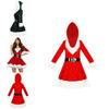 Cozy Santa Claus Christmas Costume For Women Featuring Breathable And Warm Material