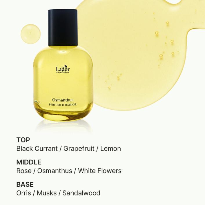 [Lador] BTS JIMIN Pick Perfume Hair Oil Set (80ml + 10ml Mini) - [K-BEAUTY] Niche Scent & Silk Care