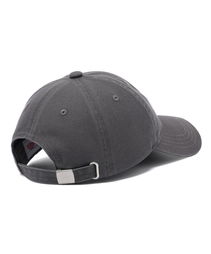 Kimseupeulesikoteunmakes Kims Bam Logo Ball Cap Charcoal