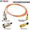 Q9 BNC Female to SMC Male Plug Connector RG-316 50-1.5 Low-Loss Highly Flexible RF Coax Cables For GPS LTE Network Radio Modems