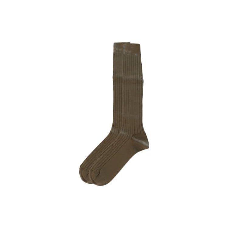 Gucci Knee High Socks Men's 1 Pack Brown 685238-4GACH-9600