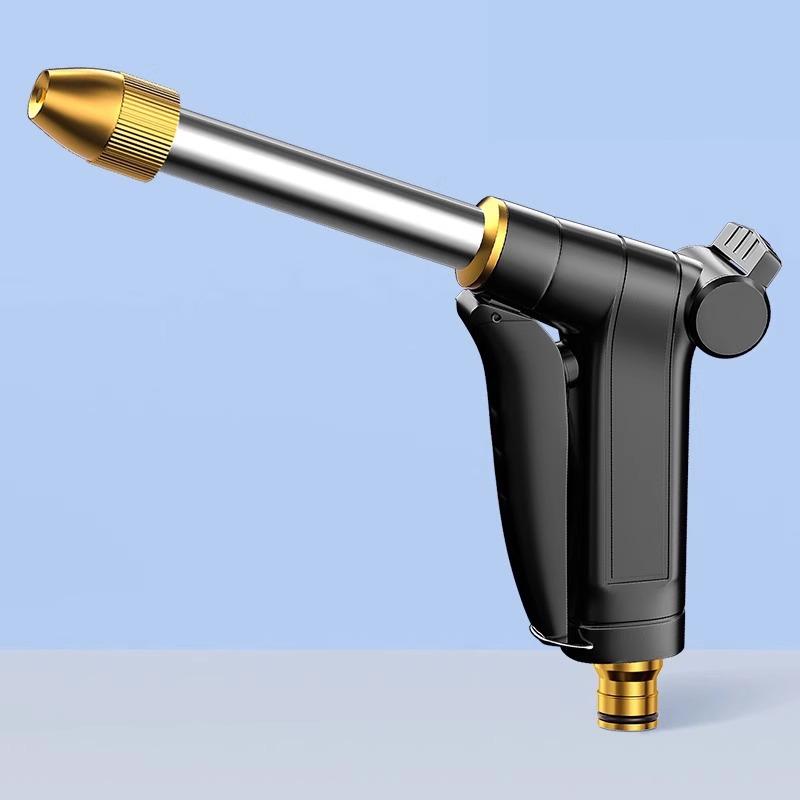 Pressurized Water Gun & Telescopic Hose Set for Car Wash and Gardening