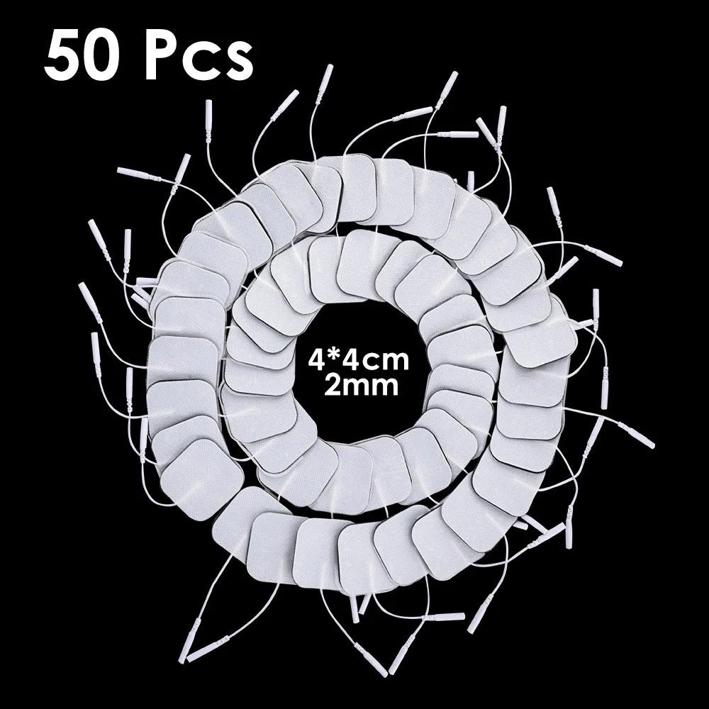 5x5cm/4x4cm Self Adhesive Non-woven Fabric Electrodes Pads Replacement Patch for Eletric Muscle Stimulator Tens Digital Massager