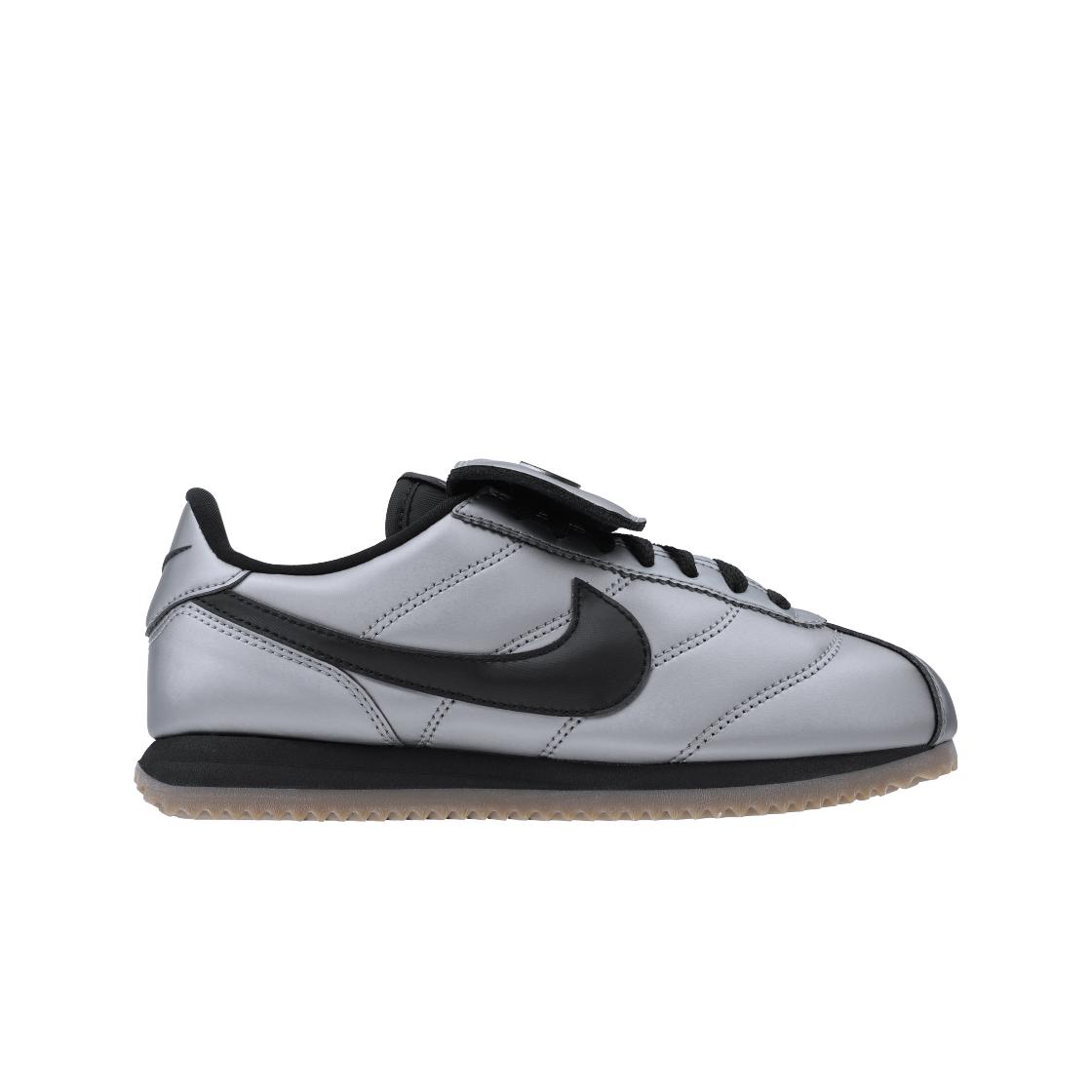 Nike Cortez Leder SE Tiempo Pack - Metallic Cool Grey Herren Sneaker Schwarz Gummi-Dunkelbraun HQ3490-099 42.5