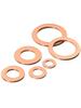 National Standard Red Copper Gasket Seal Ring and Flat Washer M3-M60mm for Marine Instruments