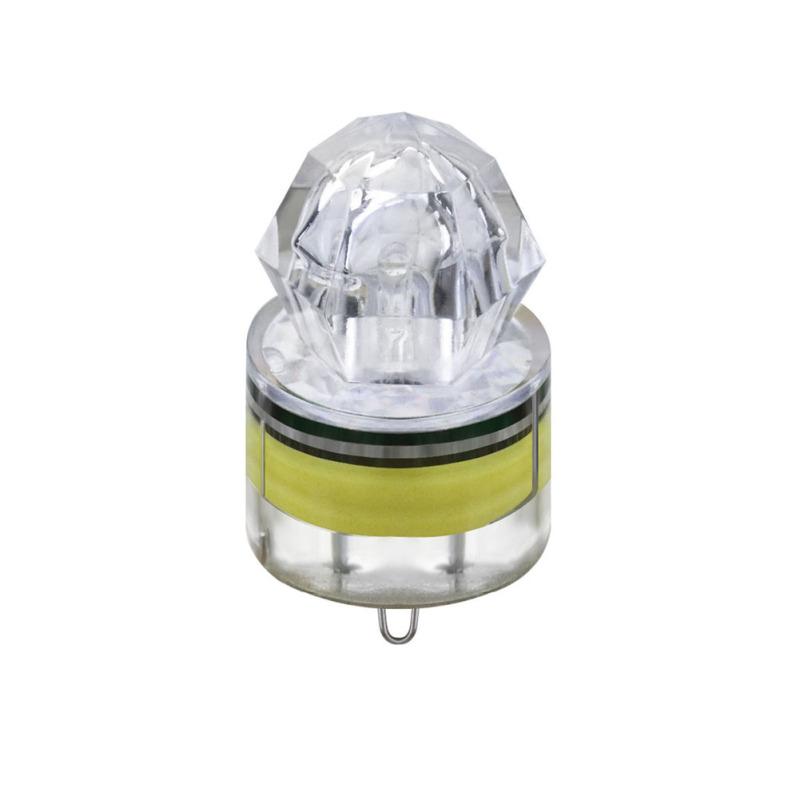 LED Fishing Lures Kit Deep Drop Fishing Lights LED Fishing Spoons Underwater Flasher Diamond Lights