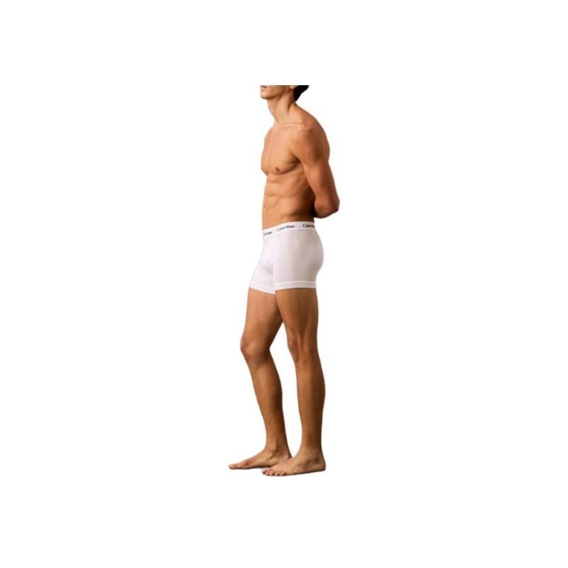 CALVIN KLEIN Tailored Fit Casual Comfort No-Ride-Up Logo Waistband Mid-Rise Trunks Euro Fit Men 3-Pack LV00NB4286-MP1