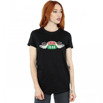 Womens/Ladies Central Perk Cotton Boyfriend T-Shirt